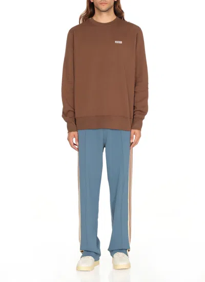 Autry Medialist' White Leather Sneakers In White