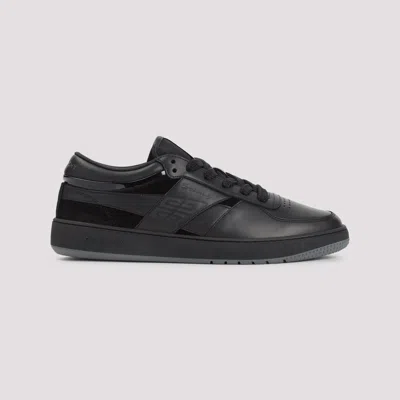 Givenchy G Move Panelled Leather Sneakers In Black