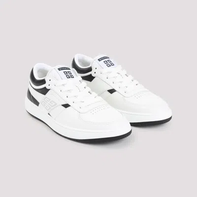 Givenchy G Move Low-top Leather Sneakers In White