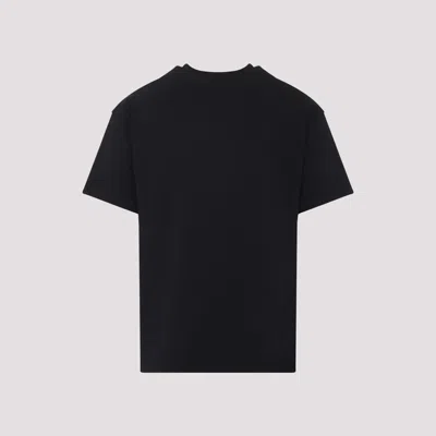 Givenchy Black T-shirt With Maxi Logo On The Front In Cotton Man
