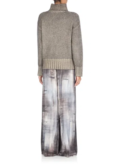 Avant Toi Cashmere Blend Sweater In Gray