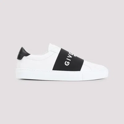 Givenchy Sneaker Urban Street In Pelle Con Fascia Elasticizzata In White