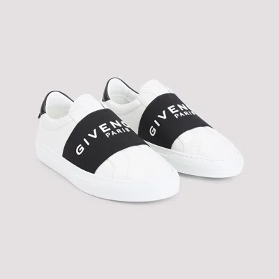 Givenchy Sneaker Urban Street In Pelle Con Fascia Elasticizzata In White