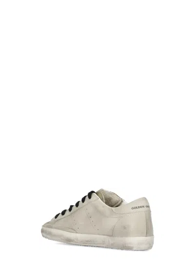 Golden Goose Light Beige/animalier Super-star Sneaker In White