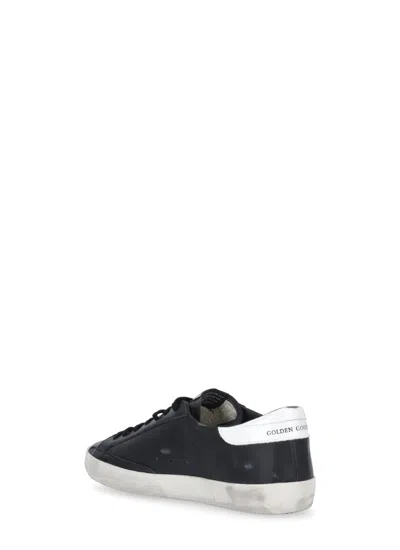 Golden Goose Superstar Sneakers In Black