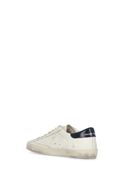 Golden Goose Deluxe Brand Men Multicolor Leather Super Star Sneakers In White