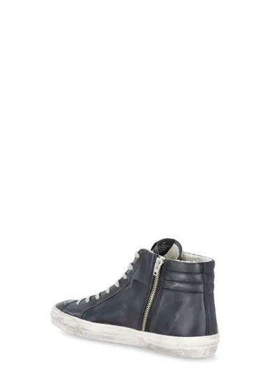 Golden Goose Maison Margiela Black Canvas Love To Death Sneakers In Black