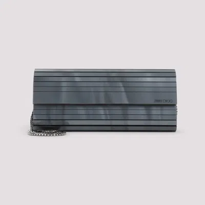Jimmy Choo Linear Structure Clutch Bag