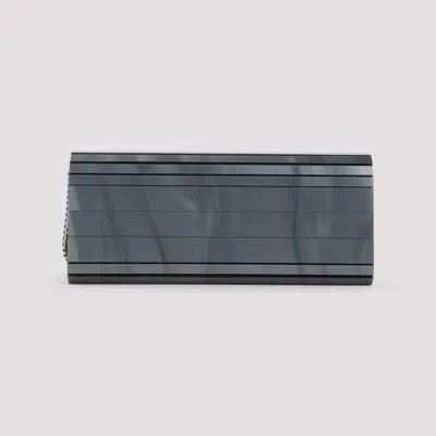 Jimmy Choo Linear Structure Clutch Bag