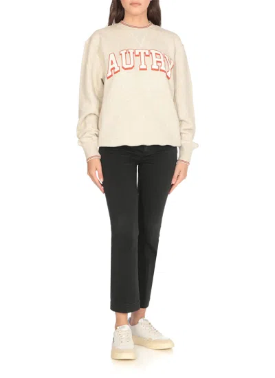 Autry Logo-patch Low-top Sneakers In White