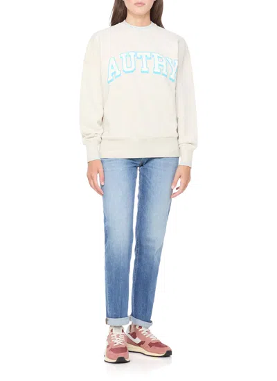 Autry Reelwind Leather-trimmed Suede And Shell Sneakers In Pink