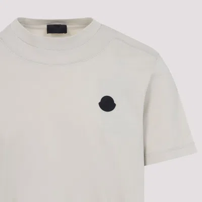 Moncler Logo Tshirt In Cotton. Chiedi A Chat Gpt In Neutral