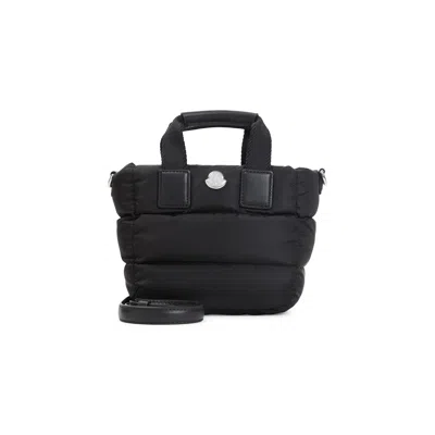 Moncler Caradoc Mini Tote Bag In Black