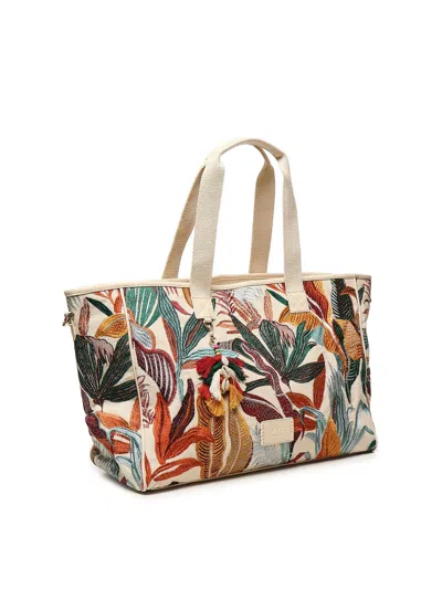 V73 Large Floral-print Tote Bag In Multi