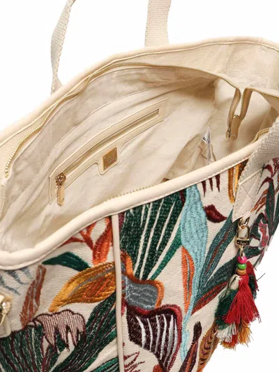 V73 Large Floral-print Tote Bag In Multi