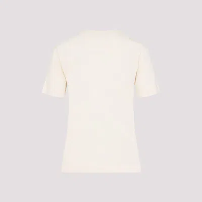 Jacquemus Le Tshirt Gros Grain Short Sleeve In White