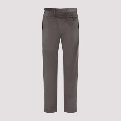 Paul Smith Refined Wool Trousers With Tailored Fit In Gray