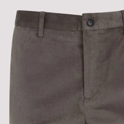 Paul Smith Refined Wool Trousers With Tailored Fit In Gray