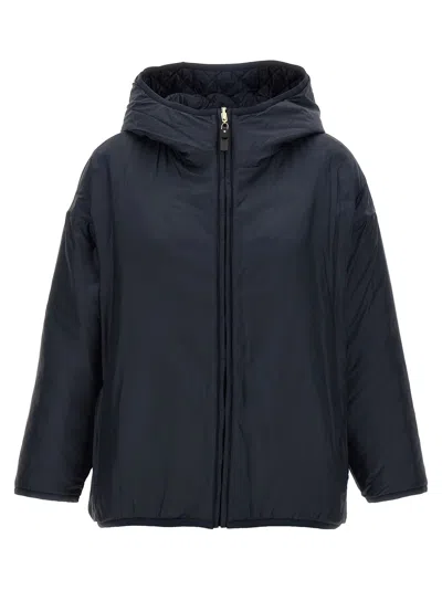 Max Mara The Cube 'leo' Reversible Jacket In Blue