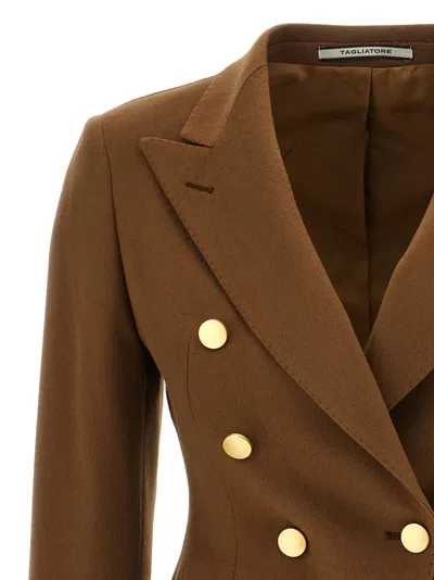 Tagliatore 'alicya' Blazer In Brown