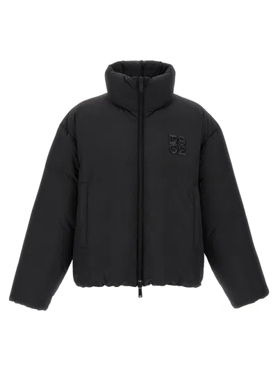 Dsquared2 Dsquared Men Jacket With Logo In Black