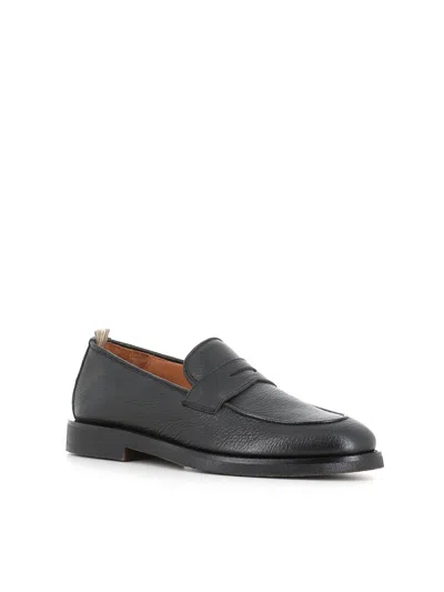 Officine Creative Leather Opera Flexi Loafers In Black