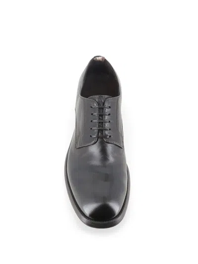 Officine Creative Lace-up Shoes With Polished Finish In Black
