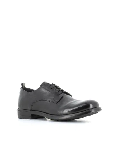Officine Creative Lace-up Shoes With Polished Finish In Black