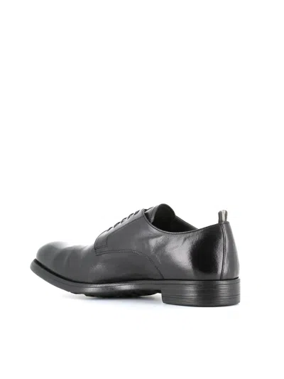 Officine Creative Lace-up Shoes With Polished Finish In Black