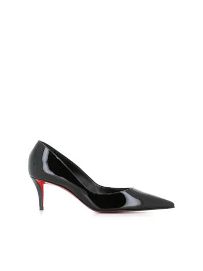 Christian Louboutin Glossy Pointed Toe High Heel Pumps In Multi