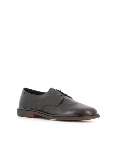 Alexander Hotto Textured Leather Derby Shoes In Brown