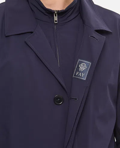 Fay Coat In Blue