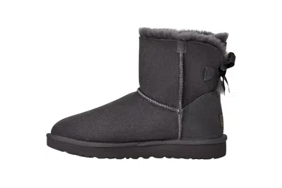Ugg Black Suede Boot In Black