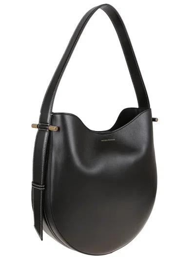 Victoria Beckham Medium Dia Hobo Shoulder Bag In Black