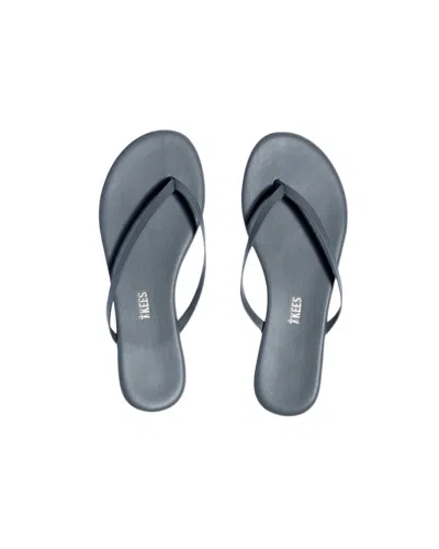 Tkees Lily Liners Flip Flops In Ash In Gray