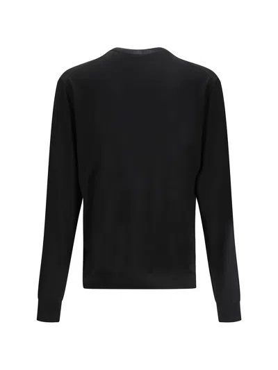Prada Recycled-silk Sweater In Black
