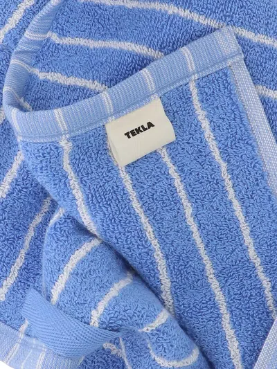 Tekla Guest Towel In Blue