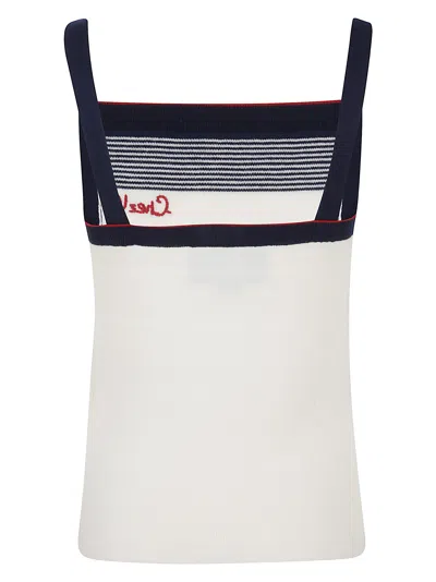 Valentino Wool Tops. In White