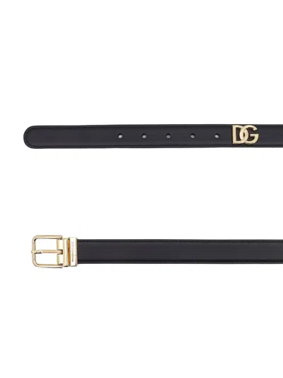 Dolce & Gabbana Belt In Black