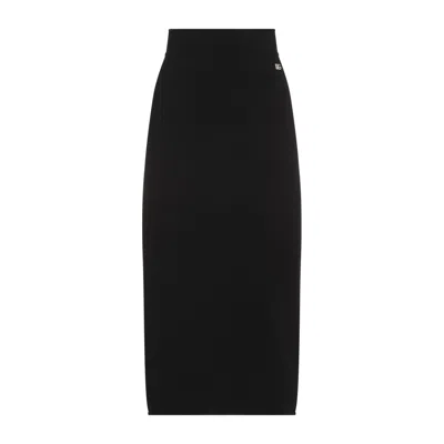 Dolce & Gabbana Midi Skirt In Black