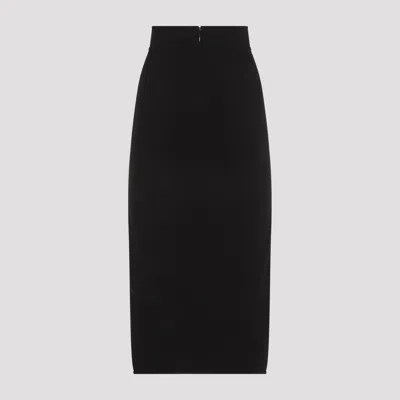 Dolce & Gabbana Midi Skirt In Black