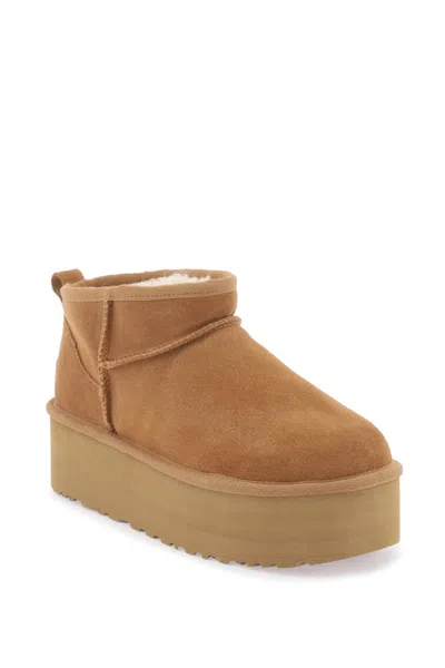 Ugg Classic Ultra Mini Sole Bold In Nude