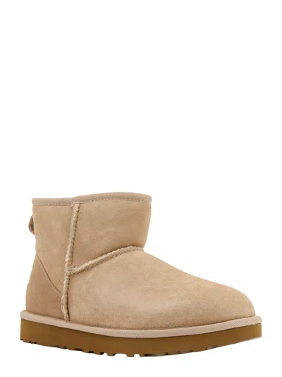Ugg Classic Mini Ankle Boots In Sand