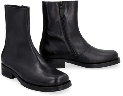 Our Legacy Camion Boot Boots In Black Leather In Black