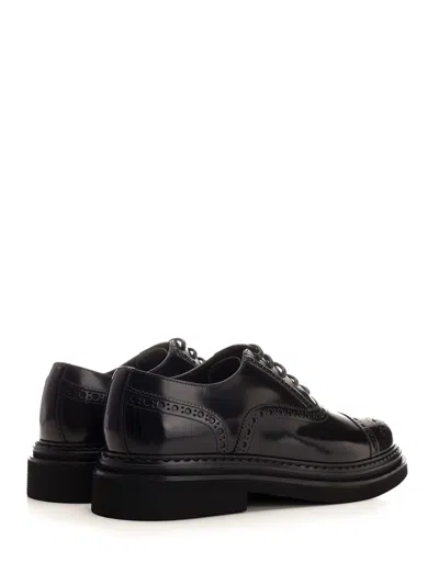 Dolce & Gabbana Man Lace-up Shoes Black Size 11 Calfskin