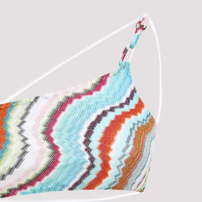 Missoni Patterned One-piece Swimsuit In Multicolour