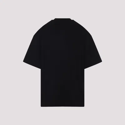 Jil Sander Logo T-shirt In Black