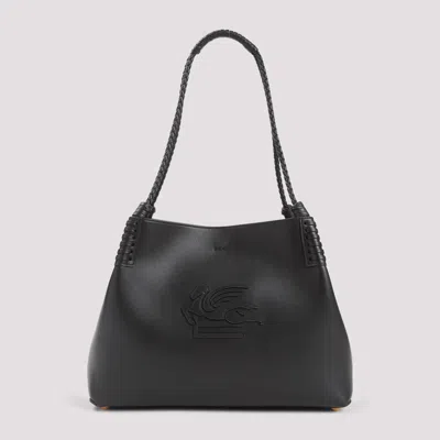 Etro Small Libra Tote Bag In Black