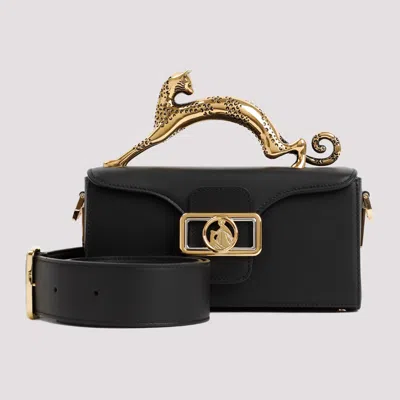Lanvin Women's Pencil Cat Shoulder Bag In Black