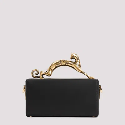 Lanvin Women's Pencil Cat Shoulder Bag In Black